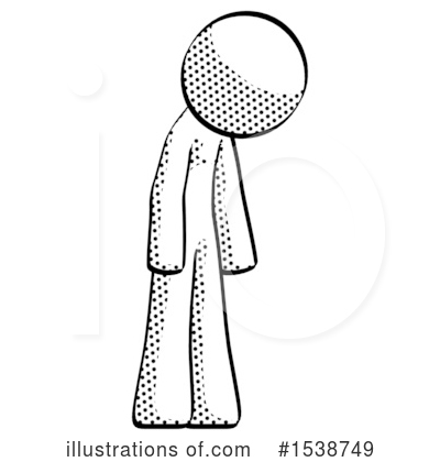 Royalty-Free (RF) Halftone Design Mascot Clipart Illustration by Leo Blanchette - Stock Sample #1538749