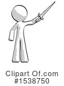 Halftone Design Mascot Clipart #1538750 by Leo Blanchette