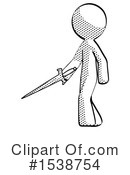 Halftone Design Mascot Clipart #1538754 by Leo Blanchette