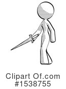 Halftone Design Mascot Clipart #1538755 by Leo Blanchette