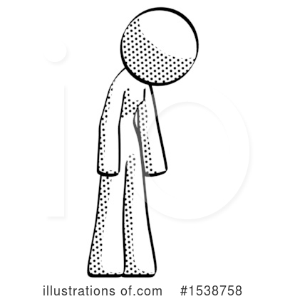 Royalty-Free (RF) Halftone Design Mascot Clipart Illustration by Leo Blanchette - Stock Sample #1538758