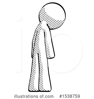 Royalty-Free (RF) Halftone Design Mascot Clipart Illustration by Leo Blanchette - Stock Sample #1538759