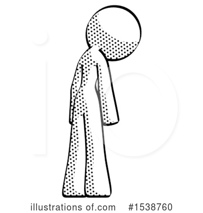 Royalty-Free (RF) Halftone Design Mascot Clipart Illustration by Leo Blanchette - Stock Sample #1538760
