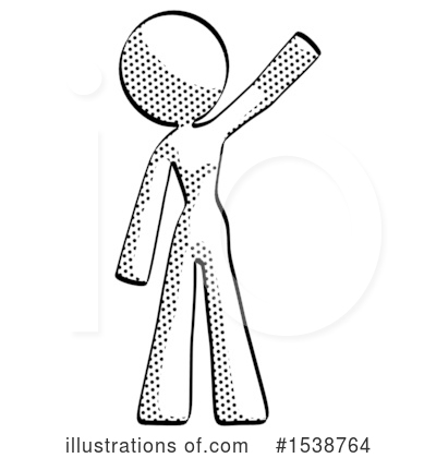 Royalty-Free (RF) Halftone Design Mascot Clipart Illustration by Leo Blanchette - Stock Sample #1538764
