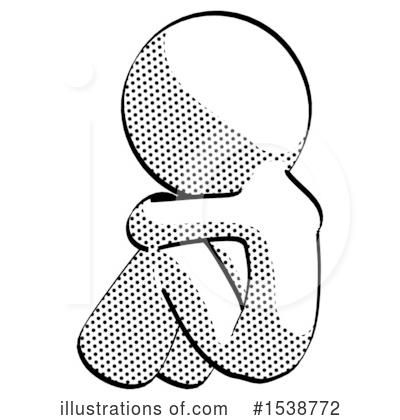 Royalty-Free (RF) Halftone Design Mascot Clipart Illustration by Leo Blanchette - Stock Sample #1538772