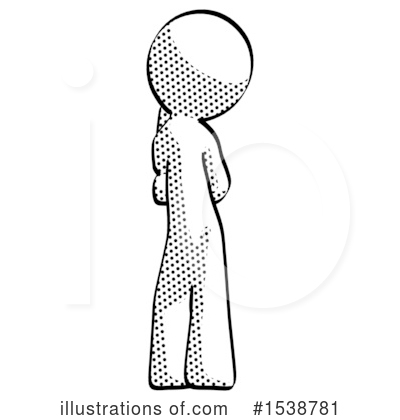 Royalty-Free (RF) Halftone Design Mascot Clipart Illustration by Leo Blanchette - Stock Sample #1538781