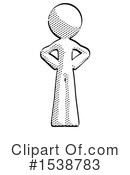 Halftone Design Mascot Clipart #1538783 by Leo Blanchette