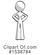 Halftone Design Mascot Clipart #1538784 by Leo Blanchette