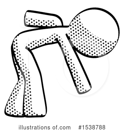 Royalty-Free (RF) Halftone Design Mascot Clipart Illustration by Leo Blanchette - Stock Sample #1538788