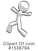 Halftone Design Mascot Clipart #1538794 by Leo Blanchette