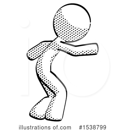 Royalty-Free (RF) Halftone Design Mascot Clipart Illustration by Leo Blanchette - Stock Sample #1538799