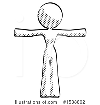Royalty-Free (RF) Halftone Design Mascot Clipart Illustration by Leo Blanchette - Stock Sample #1538802