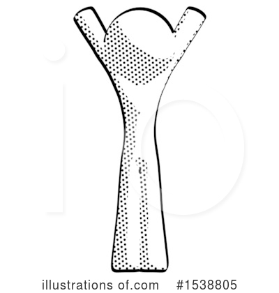 Royalty-Free (RF) Halftone Design Mascot Clipart Illustration by Leo Blanchette - Stock Sample #1538805