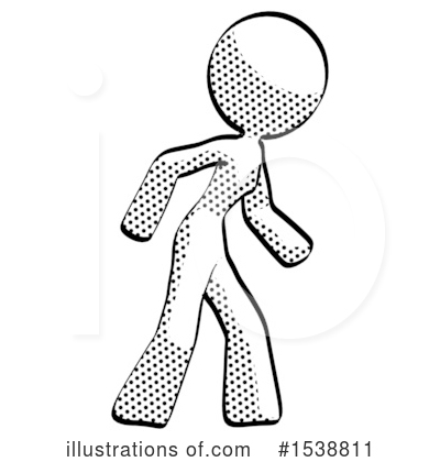 Royalty-Free (RF) Halftone Design Mascot Clipart Illustration by Leo Blanchette - Stock Sample #1538811