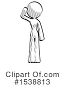 Halftone Design Mascot Clipart #1538813 by Leo Blanchette