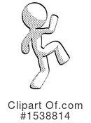 Halftone Design Mascot Clipart #1538814 by Leo Blanchette