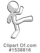 Halftone Design Mascot Clipart #1538816 by Leo Blanchette
