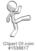 Halftone Design Mascot Clipart #1538817 by Leo Blanchette