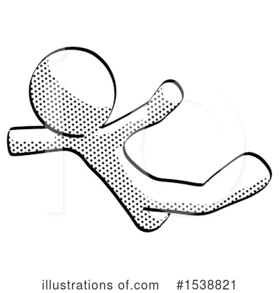Royalty-Free (RF) Halftone Design Mascot Clipart Illustration by Leo Blanchette - Stock Sample #1538821