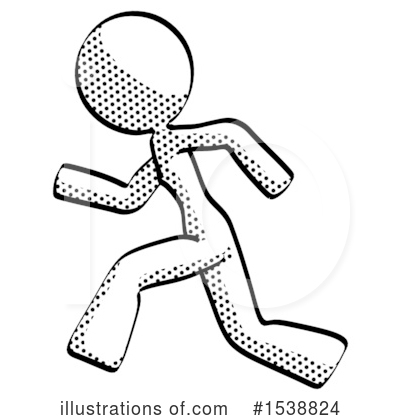 Royalty-Free (RF) Halftone Design Mascot Clipart Illustration by Leo Blanchette - Stock Sample #1538824