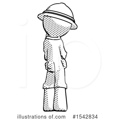 Royalty-Free (RF) Halftone Design Mascot Clipart Illustration by Leo Blanchette - Stock Sample #1542834