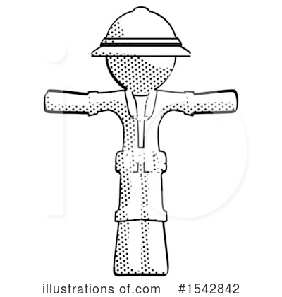 Royalty-Free (RF) Halftone Design Mascot Clipart Illustration by Leo Blanchette - Stock Sample #1542842