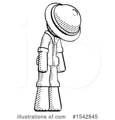 Royalty-Free (RF) Halftone Design Mascot Clipart Illustration by Leo Blanchette - Stock Sample #1542845