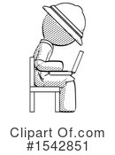 Halftone Design Mascot Clipart #1542851 by Leo Blanchette