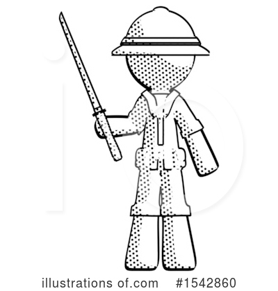 Royalty-Free (RF) Halftone Design Mascot Clipart Illustration by Leo Blanchette - Stock Sample #1542860