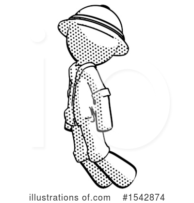 Royalty-Free (RF) Halftone Design Mascot Clipart Illustration by Leo Blanchette - Stock Sample #1542874
