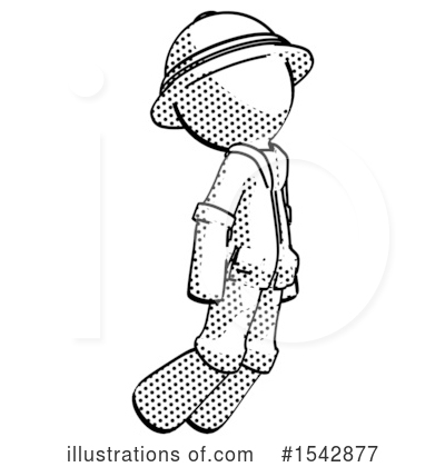 Royalty-Free (RF) Halftone Design Mascot Clipart Illustration by Leo Blanchette - Stock Sample #1542877