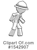 Halftone Design Mascot Clipart #1542907 by Leo Blanchette