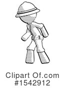 Halftone Design Mascot Clipart #1542912 by Leo Blanchette