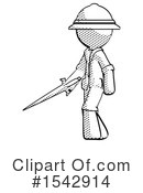Halftone Design Mascot Clipart #1542914 by Leo Blanchette