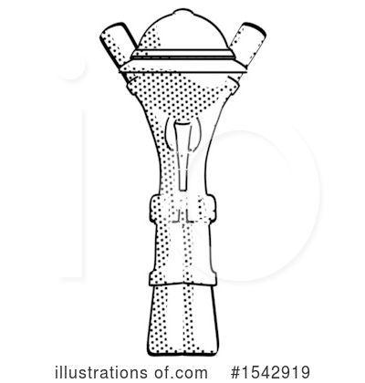 Royalty-Free (RF) Halftone Design Mascot Clipart Illustration by Leo Blanchette - Stock Sample #1542919