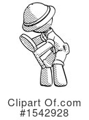 Halftone Design Mascot Clipart #1542928 by Leo Blanchette