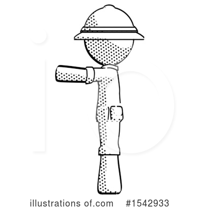 Royalty-Free (RF) Halftone Design Mascot Clipart Illustration by Leo Blanchette - Stock Sample #1542933