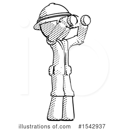 Royalty-Free (RF) Halftone Design Mascot Clipart Illustration by Leo Blanchette - Stock Sample #1542937