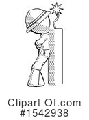 Halftone Design Mascot Clipart #1542938 by Leo Blanchette