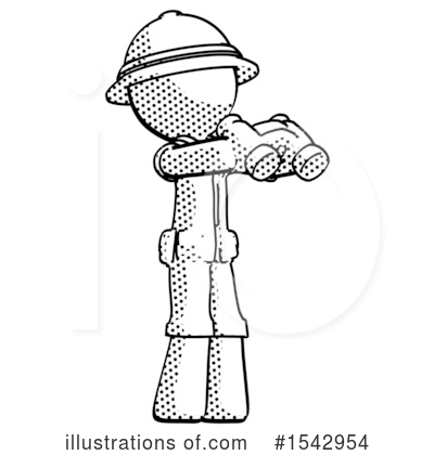 Royalty-Free (RF) Halftone Design Mascot Clipart Illustration by Leo Blanchette - Stock Sample #1542954