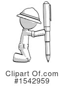 Halftone Design Mascot Clipart #1542959 by Leo Blanchette