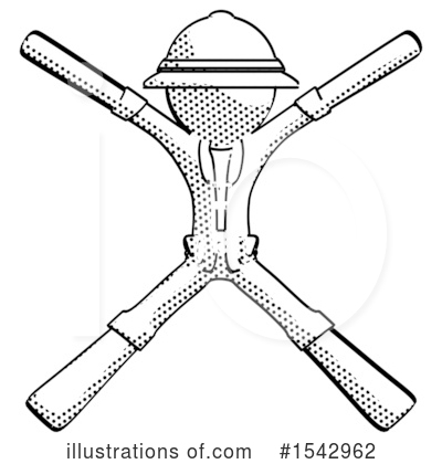 Royalty-Free (RF) Halftone Design Mascot Clipart Illustration by Leo Blanchette - Stock Sample #1542962