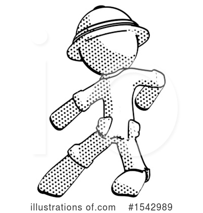 Royalty-Free (RF) Halftone Design Mascot Clipart Illustration by Leo Blanchette - Stock Sample #1542989