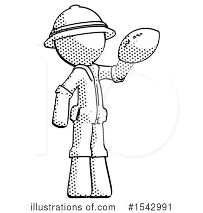Royalty-Free (RF) Halftone Design Mascot Clipart Illustration by Leo Blanchette - Stock Sample #1542991