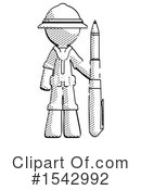 Halftone Design Mascot Clipart #1542992 by Leo Blanchette