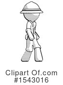 Halftone Design Mascot Clipart #1543016 by Leo Blanchette
