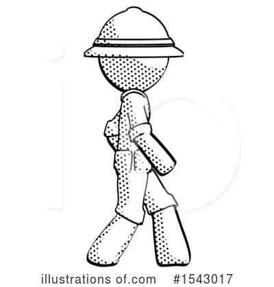Royalty-Free (RF) Halftone Design Mascot Clipart Illustration by Leo Blanchette - Stock Sample #1543017