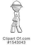 Halftone Design Mascot Clipart #1543043 by Leo Blanchette