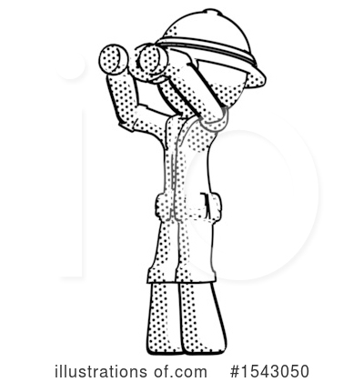 Royalty-Free (RF) Halftone Design Mascot Clipart Illustration by Leo Blanchette - Stock Sample #1543050