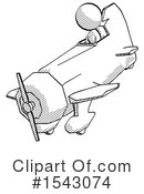 Halftone Design Mascot Clipart #1543074 by Leo Blanchette